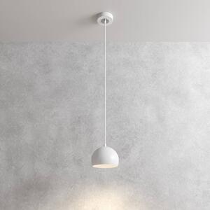 Lampa wisząca Sool Luminex, możliwość ściemniania, biały / opal, salon / jadalnia, metal