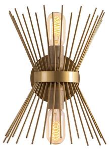 Opviq Kinkiet Kirpi 3092 góra/dół szerokość 23cm złoty