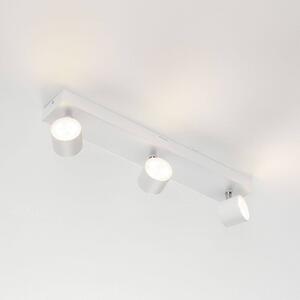 Philips Trzypunktowy spot LED Star, warmglow, biały STAR, możliwość ściemniania, biały / opal, salon / jadalnia, metal, nowoczesny