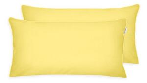 Tom Tailor Poszewka na poduszkę Percale Light Lemon, 40 x 80 cm