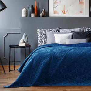 AmeliaHome Narzuta na łóżko Laila niebieski, 220 x 240 cm