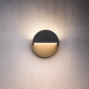 Philips Kinkiet zewnętrzny LED Valor UE, czarny, aluminium, nowoczesny