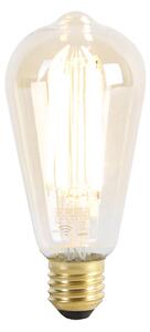 Zewnetrzna Inteligentny Kinkiet / Lampa scienna rdzawy brąz 26 cm IP44 z WiFi ST64 - Charlois Oswietlenie zewnetrzne