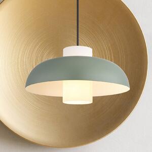 Globo Lampa wisząca Lowe, możliwość ściemniania, zielony, salon / jadalnia, metal, nowoczesny