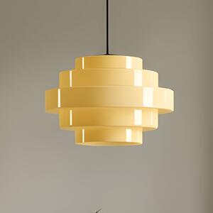 Lampa wisząca Filo ALDEX, możliwość ściemniania, żółty / pomarańczowy, salon / jadalnia, szkło, skandynawski