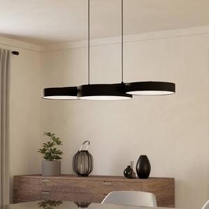 EGLO connect Smart Żyrandol LED Barbano-Z, czarny możliwość ściemniania, czarny, salon / jadalnia, metal, nowoczesny