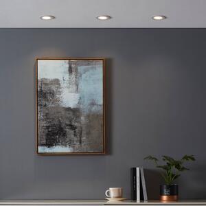 EGLO connect Inteligentna lampa LED Carosso-Z, Ø 9 cm, biała możliwość ściemniania, biały / opal, salon / jadalnia, aluminium, nowoczesny