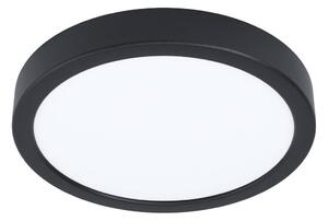EGLO connect Inteligentna lampa sufitowa Fueva 6-Z, możliwość ściemniania, czarny, salon / jadalnia, tworzywo sztuczne, nowoczesny