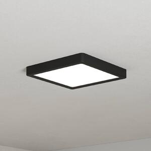 EGLO connect Inteligentna lampa sufitowa Fueva 6-Z, możliwość ściemniania, czarny, salon / jadalnia, tworzywo sztuczne, nowoczesny