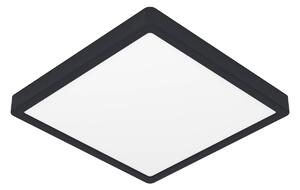 EGLO connect Inteligentna lampa sufitowa Fueva 6-Z, możliwość ściemniania, czarny, salon / jadalnia, tworzywo sztuczne, nowoczesny