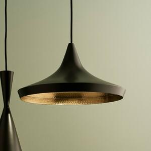 Tom Dixon Lampa wisząca designerska Beat, możliwość ściemniania, czarny, salon / jadalnia, mosiądz, design
