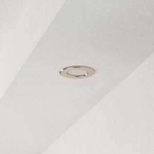 EGLO connect Oprawa wpuszczana LED Fueva 6-Z, szara, zestaw 3 szt możliwość ściemniania, aluminiowy / szary / cynkowy, salon / jadalnia, tworzywo sztuczne, nowoczesny