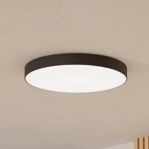 EGLO connect Inteligentna lampa sufitowa Gallizzi-Z, możliwość ściemniania, czarny, salon / jadalnia, tworzywo sztuczne, nowoczesny