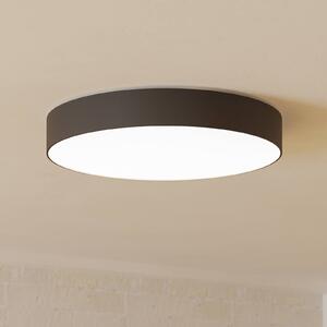 EGLO connect Inteligentna lampa sufitowa Gallizzi-Z, możliwość ściemniania, czarny, salon / jadalnia, tworzywo sztuczne, nowoczesny