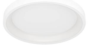 EGLO connect Inteligentna lampa sufitowa Loretello-Z, możliwość ściemniania, biały / opal, salon / jadalnia, metal, nowoczesny