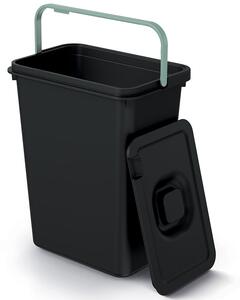 Sortownik odpadów SYSTEMA - 2 x 10 litrów + 23 litry - szary