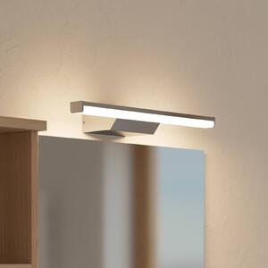 EGLO connect Smart-LED-oświetlenie lustra Regello-Z, szare możliwość ściemniania, biały / opal, łazienka, aluminium, nowoczesny