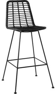 Krzesło barowe z polirattanu Costa
