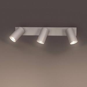 OSRAM Reflektor sufitowy OCTAGON firmy OSRAM, biały, 3-punktowa, GU10-LED 927 OCTAGON, możliwość ściemniania, biały / opal, salon / jadalnia, metal, nowoczesny