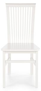 Krzesło drewniane Remin z twardym siedziskiem - biały