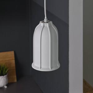 OSRAM Lampa wisząca CONCRETE SIM, możliwość ściemniania, aluminiowy / szary / cynkowy, salon / jadalnia, beton, młodzieżowy