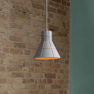 OSRAM Lampa wisząca CONCRETE BIM, możliwość ściemniania, aluminiowy / szary / cynkowy, salon / jadalnia, beton, młodzieżowy