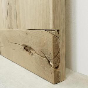 Drzwi drewniane SZEWRON surowe - WYPRZEDAŻ