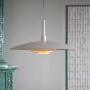 Markslöjd Lampa wisząca Piny, biały / opal, salon / jadalnia, metal, nowoczesny
