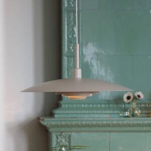 Markslöjd Lampa wisząca Piny, kremowy / amber, salon / jadalnia, metal, nowoczesny