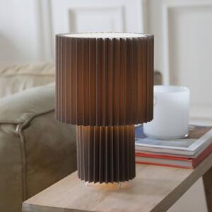 Markslöjd Lampa stołowa Catis, aluminiowy / szary / cynkowy, salon / jadalnia, tworzywo sztuczne, nowoczesny