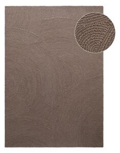 Szarobrązowy wełniany dywan tkany ręcznie 120x180 cm Calmio – Hanse Home