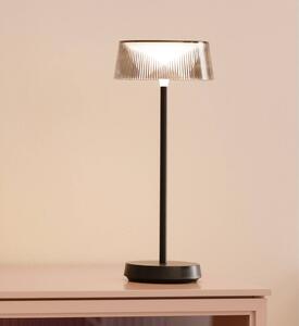 FH Lighting Schöner Wohnen Lampa stołowa LED Torre, IP44, ściemniana możliwość ściemniania, czarny, salon / jadalnia, metal, nowoczesny