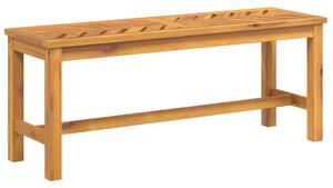 Drewniana ławka ogrodowa bez oparcia - Viraso 6X