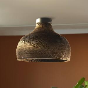 OSRAM Lampa sufitowa HAT, możliwość ściemniania, brązowy / rdzawy, salon / jadalnia, papier / lunolit / lunopal