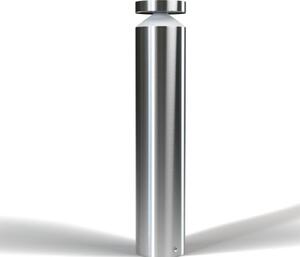 OSRAM Lampa cokołowa LED ENDURA STYLE CYLINDER, stal nierdzewna 50 cm CYLINDER, aluminiowy / szary / cynkowy, stal szlachetna, nowoczesny