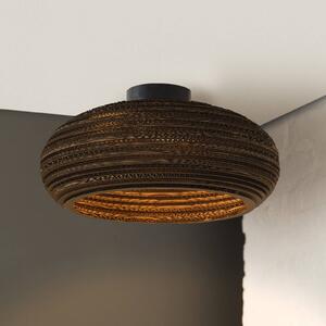 OSRAM Lampa sufitowa DROP, możliwość ściemniania, brązowy / rdzawy, salon / jadalnia, papier / lunolit / lunopal
