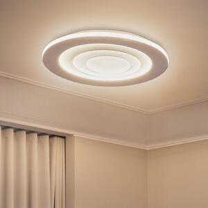 OSRAM Lampa sufitowa LED ORBIS SPIRAL ROUND, biały / opal, salon / jadalnia, metal, nowoczesny