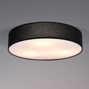 OSRAM Lampa sufitowa ORBIS PARIS, możliwość ściemniania, czarny, salon / jadalnia, tkanina / materiał / jedwab, nowoczesny