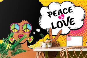 Tapeta Życie w pokoju - PEACE & LOVE
