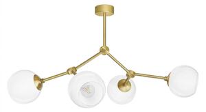 Złota mosiężna lampa loftowa G-S4
