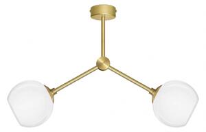 Minimalistyczna mosiężna złota lampa wisząca G-S2