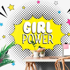 Samoprzylepna tapeta pop art - GIRL POWER!