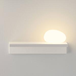 Vibia Kinkiet LED Suite, biały / opal, salon / jadalnia, tworzywo sztuczne, design