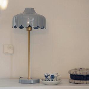 PR Home Lampa stołowa Wells, niebieski, salon / jadalnia, metal