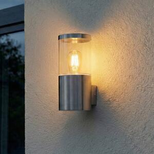 OSRAM Kinkiet zewnętrzny ENDURA CLASSIC EBRO, możliwość ściemniania, aluminiowy / szary / cynkowy, stal szlachetna, nowoczesny