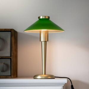 PR Home Lampa stołowa August, mosiężny / złoty, salon / jadalnia, metal