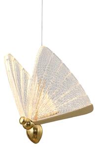 Lampa wisząca BEE LAMP 5 LED złota 45 cm