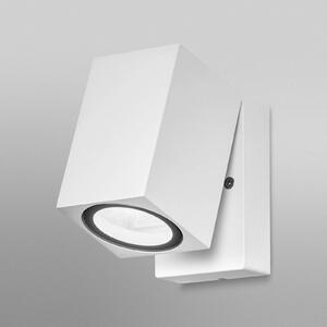 OSRAM Kinkiet zewnętrzny ENDURA CLASSIC CUBE, możliwość ściemniania, biały / opal, aluminium, nowoczesny