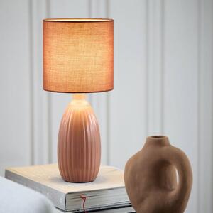 PR Home Lampa stołowa Uno, czerwony, salon / jadalnia, ceramika, nowoczesny