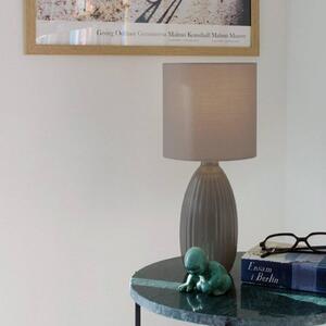 PR Home Lampa stołowa Uno, brązowy / rdzawy, salon / jadalnia, ceramika, nowoczesny